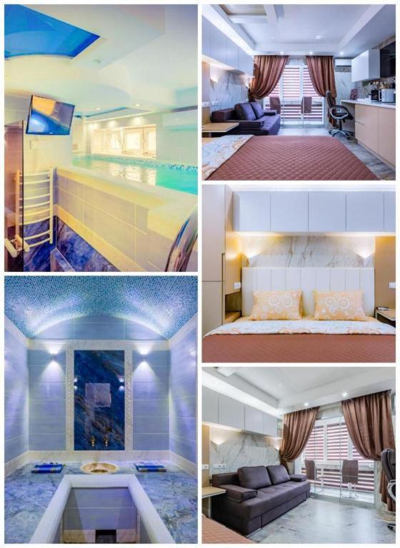 Luxury Apartment With Pool And Hammam キエフ エクステリア 写真